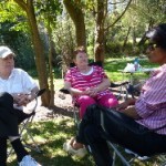 Susan Koshy interviewing Chris Bennett and Sue James